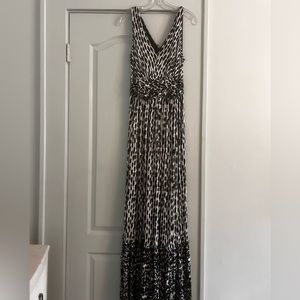 Plenty by Tracie Reese black and white maxi.